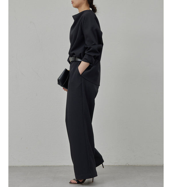  「【セットアップ対応】ドレープTブラウス」|シャツ・ブラウス|