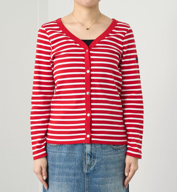  「【Le Minor】 ボーダーカーデ」|Tシャツ・カットソー|