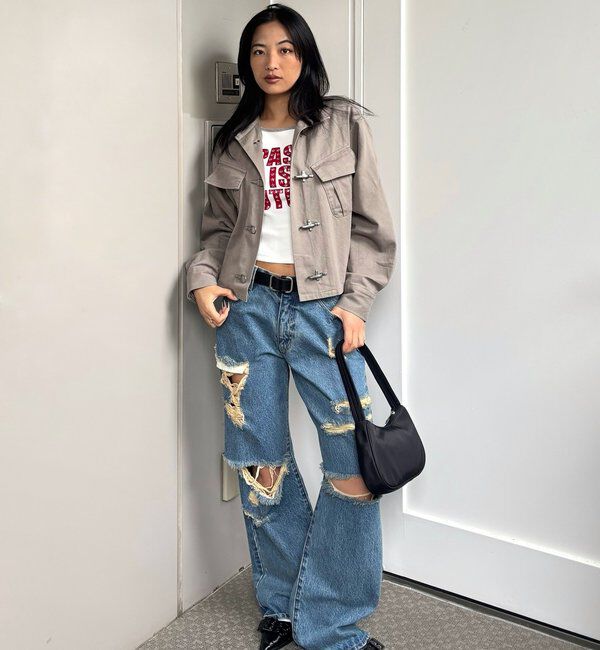  「STAR STUDS RAGLAN LOG TOPS」|Tシャツ・カットソー|