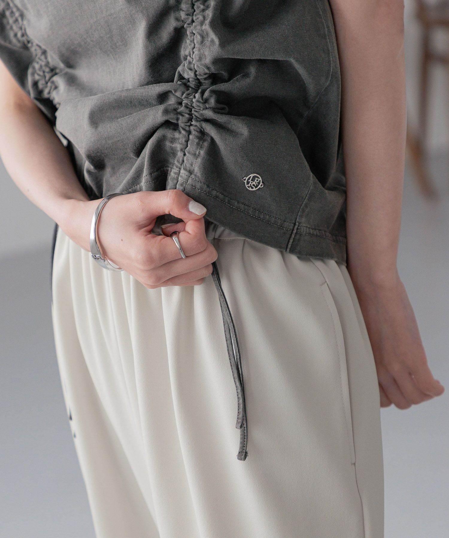 LOWRYS FARM「ピグメントドロストＳＳ」|Tシャツ・カットソー|