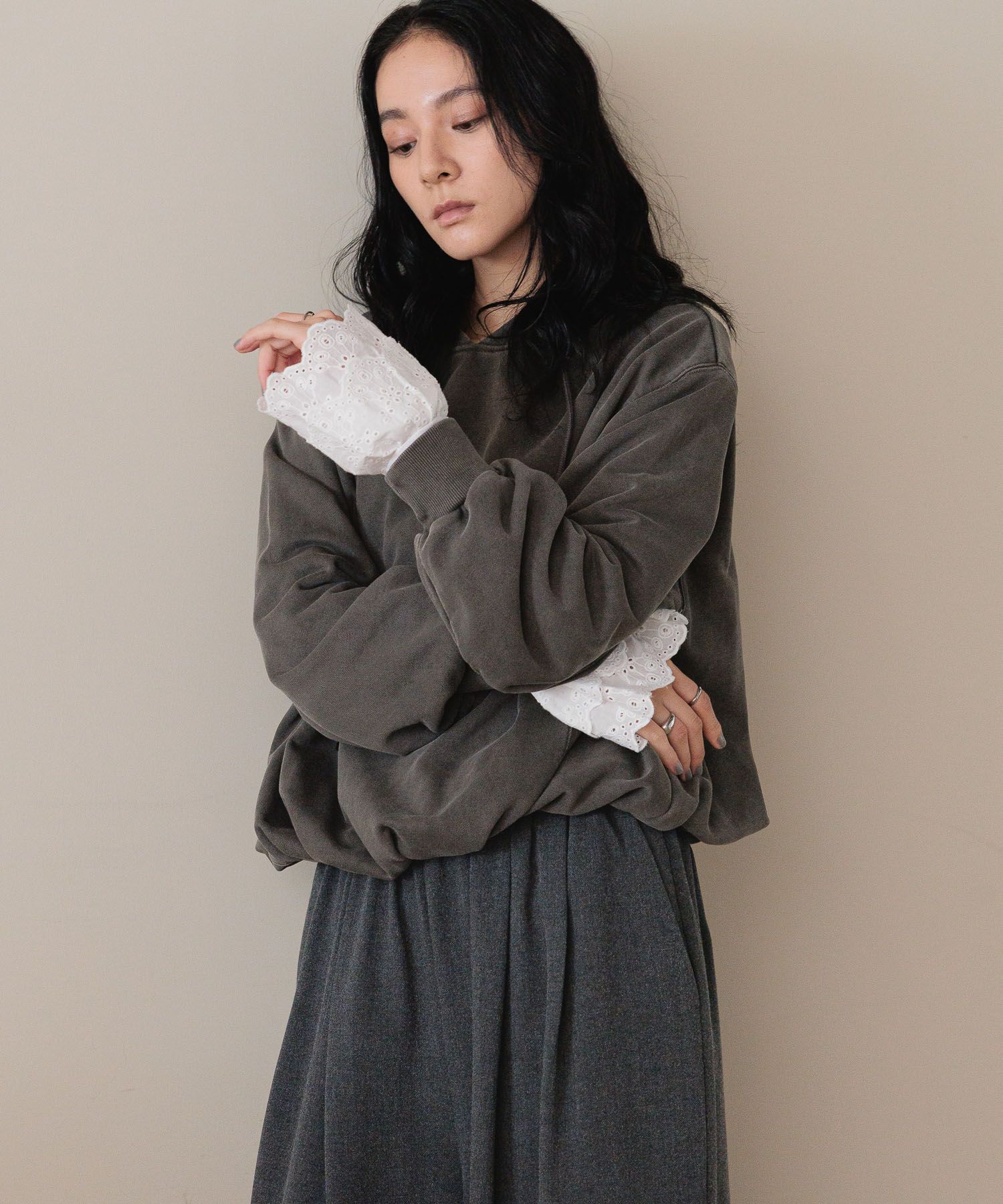 LOWRYS FARM「バルーンウラケフーディ」|Tシャツ・カットソー|