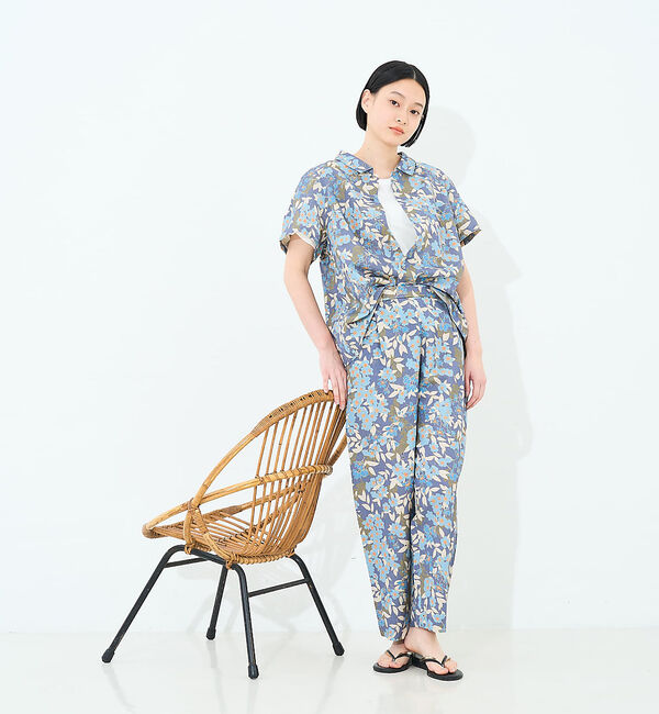 collex「ボタニカルプリントシャツ」|シャツ・ブラウス|