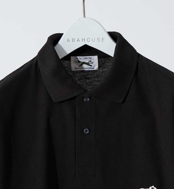 ABAHOUSE「【PENNEY'S / ペニーズ】THE FOX  アイコン ワッペン ポロシャ」|ポロシャツ|