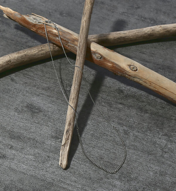 ABAHOUSE「【Leonor】選べる 切替デザイン 喜平チェーン ネックレス」|ネックレス|