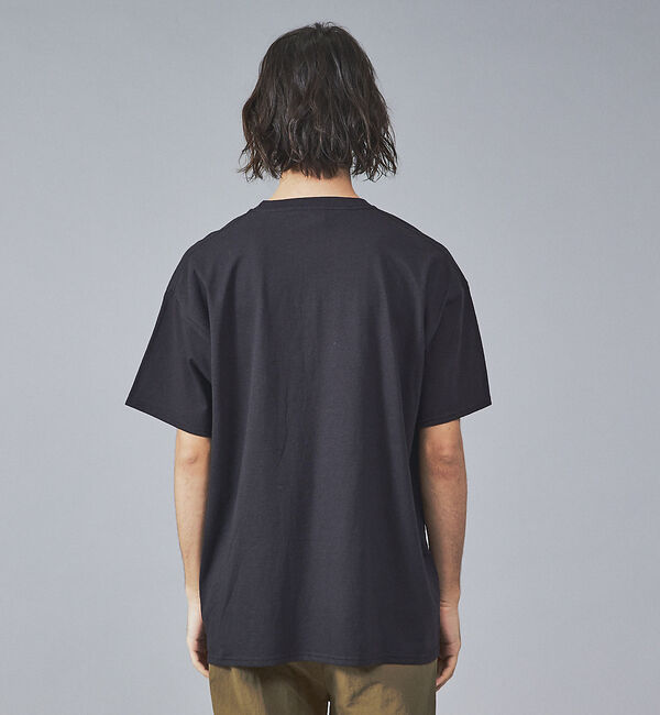 ABAHOUSE「【FRUIT OF THE LOOM】ワンポイント刺繍＆プリント クルーネック」|Tシャツ・カットソー|