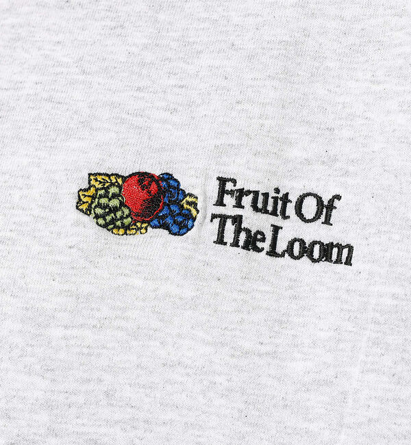ABAHOUSE「【FRUIT OF THE LOOM】ワンポイント刺繍＆プリント クルーネック」|Tシャツ・カットソー|