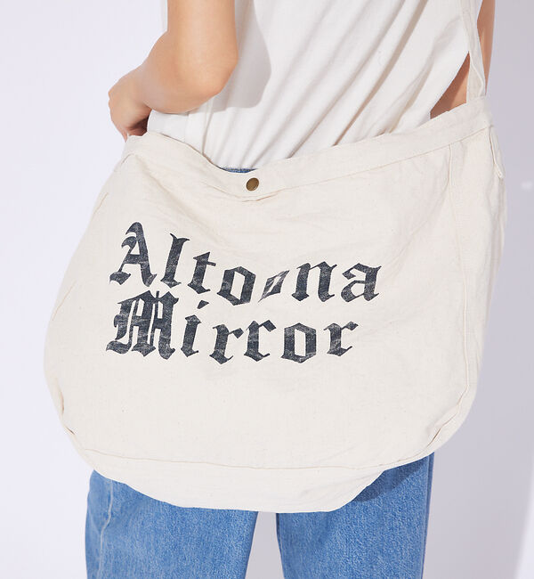 ABAHOUSE「【REPRODUCT】Newspaper Bag/ニュースペーパーバッグ/キャン」|ショルダー・メッセンジャー|