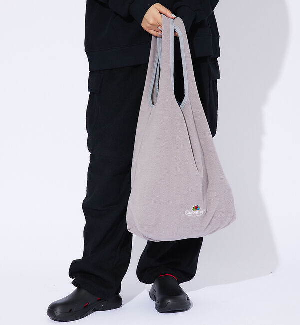 ABAHOUSE「【FRUIT OF THE LOOM/フルーツオブザルーム】FREECE TOT」|ショルダー・メッセンジャー|グレー