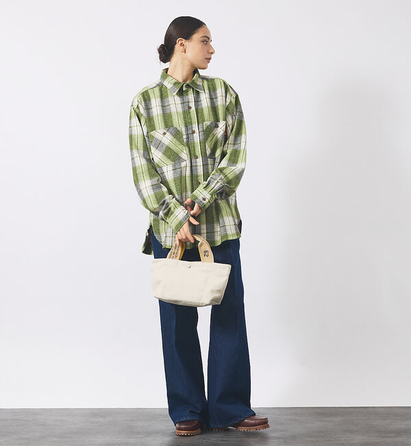 ABAHOUSE「【WEEKEND(ER)/ウィークエンダー】FADE CANVAS DRIVE」|ハンドバッグ|