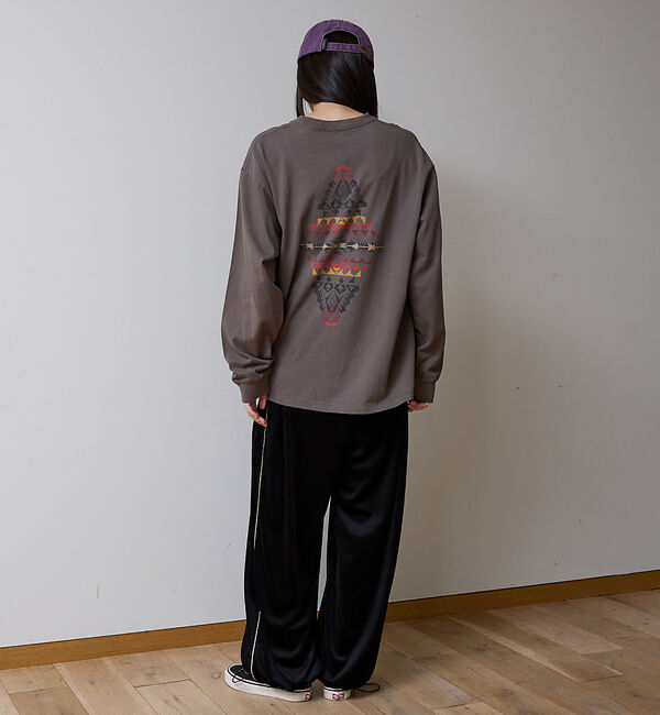 ABAHOUSE「【PENDLETON / ペンドルトン】Back Print LS Tee/ロン」|Tシャツ・カットソー|