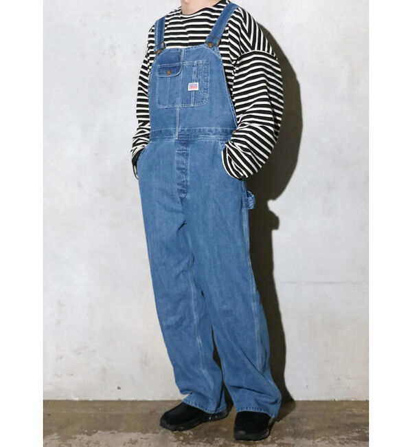 ABAHOUSE「【PENNEY'S 】 10oz DENIM 50'S OVERALL STON」|オールインワン|ブルー