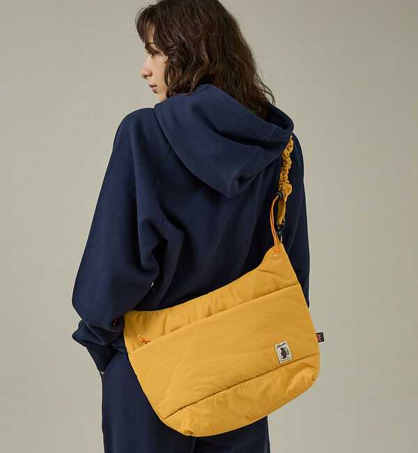 ABAHOUSE「【COBMASTER/コブマスター】PADDED-MUFFIN SEAGUL S」|ショルダー・メッセンジャー|イエロー
