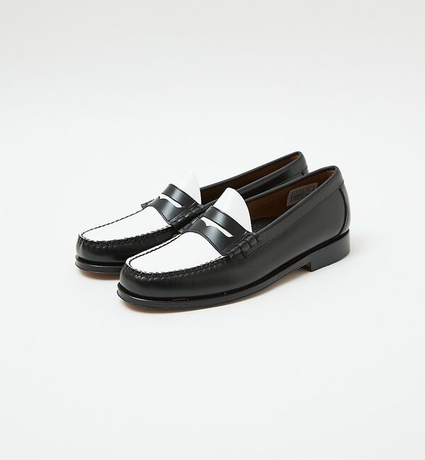 ABAHOUSE「【G.H.BASS】BA11010H LARSON MOC PENNY / ロー」|ローファー|ブラック系その他1