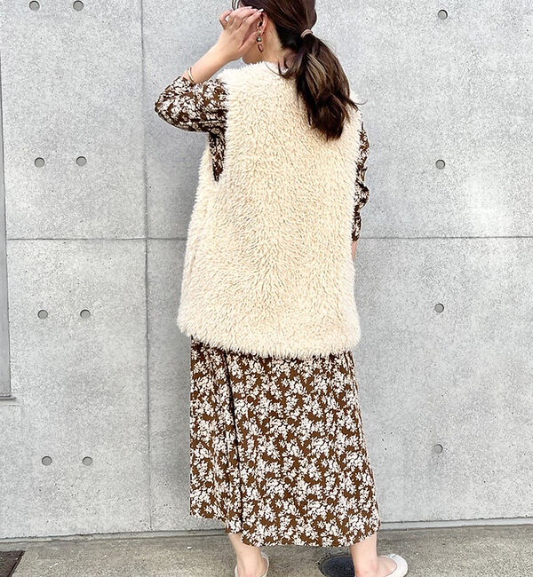 abahouse mavie「【大人のいちまんワンピ】プリントワンピース」|ワンピース|