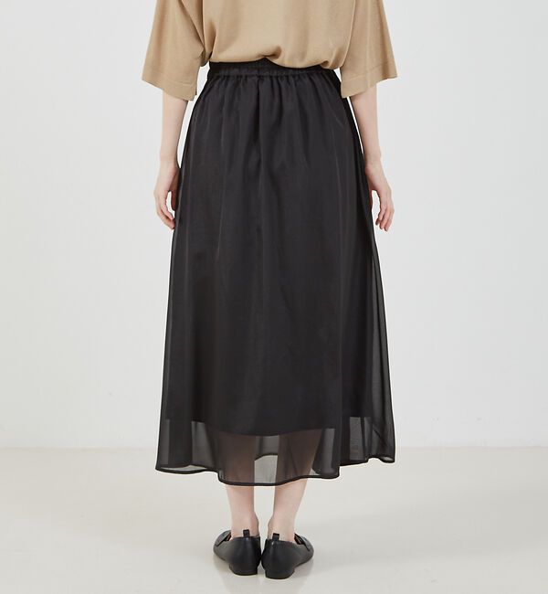 abahouse mavie「シアーフレアースカート」|スカート|