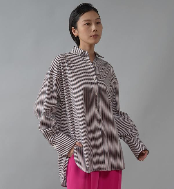 Liesse「イージーケアビッグシャツ」|シャツ・ブラウス|