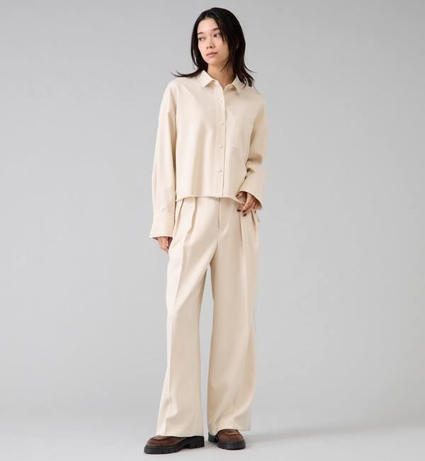 Liesse「クロップドシャツ」|シャツ・ブラウス|