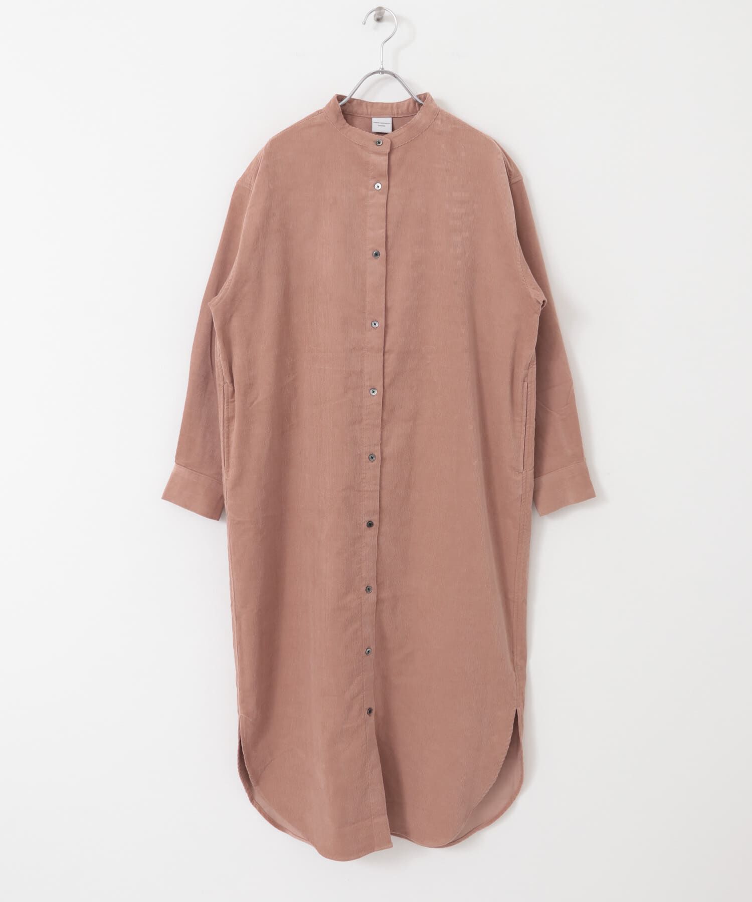URBAN RESEARCH DOORS「『UR TECH』コーデュロイシャツワンピース」|ワンピース|