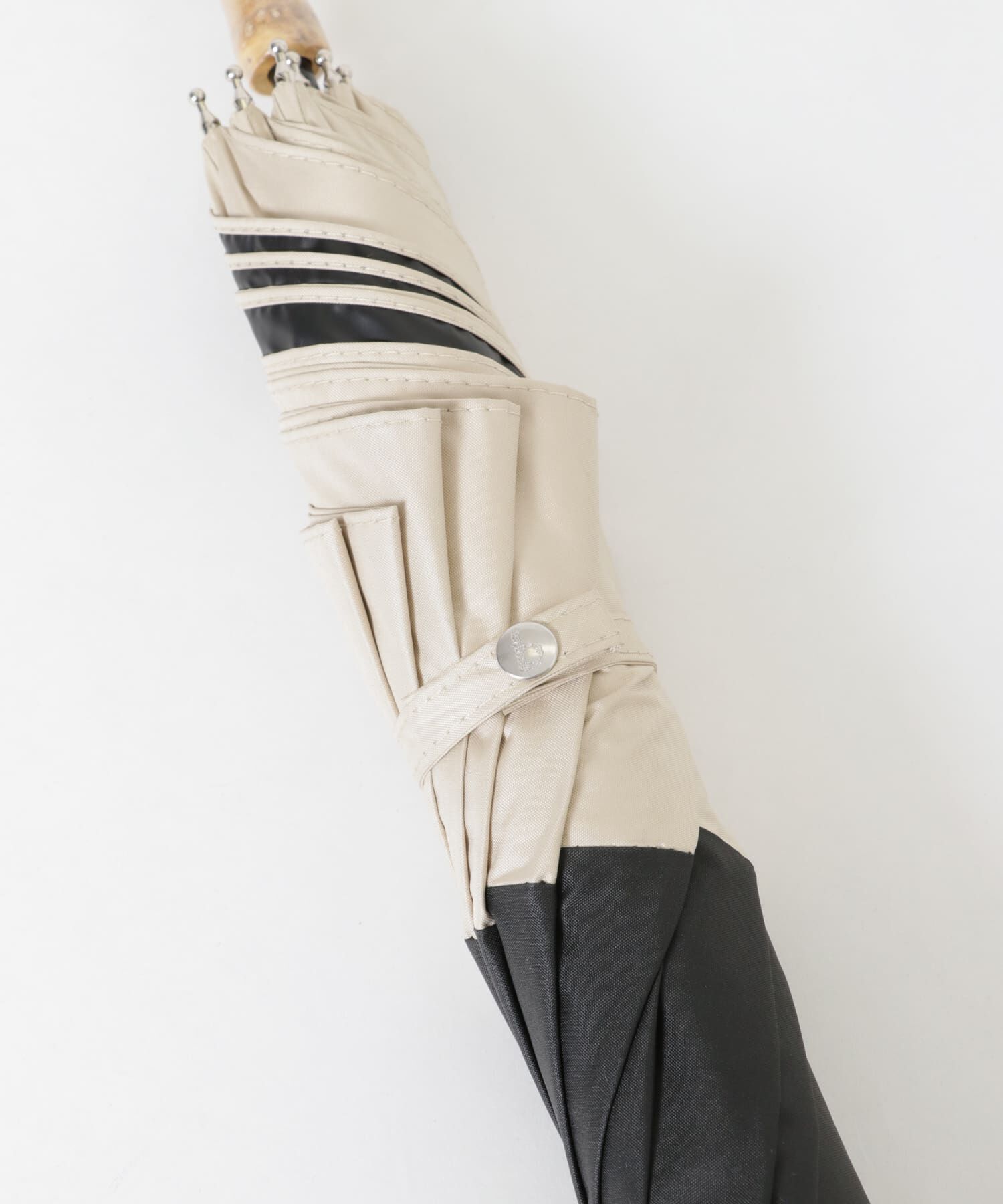 SMELLY「because　晴雨兼用バンブーハンドルバイカラー」|傘|