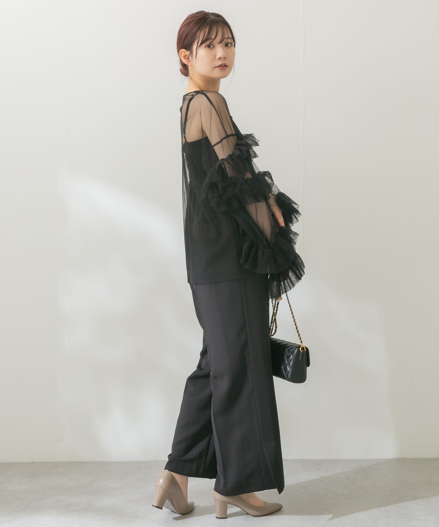 URBAN RESEARCH ROSSO「チュールブラウス&times;オールインワン」|その他|