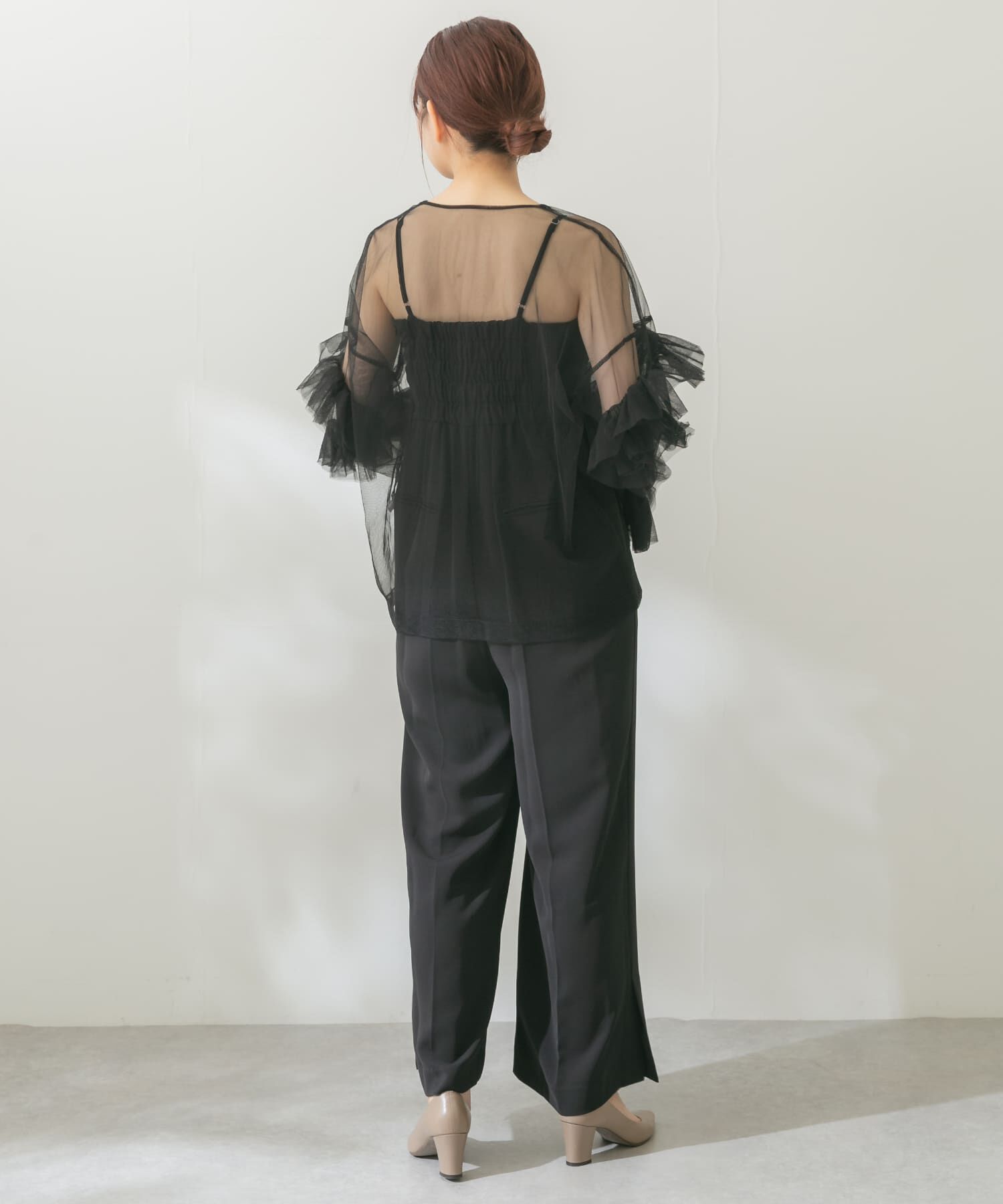 URBAN RESEARCH ROSSO「チュールブラウス&times;オールインワン」|その他|