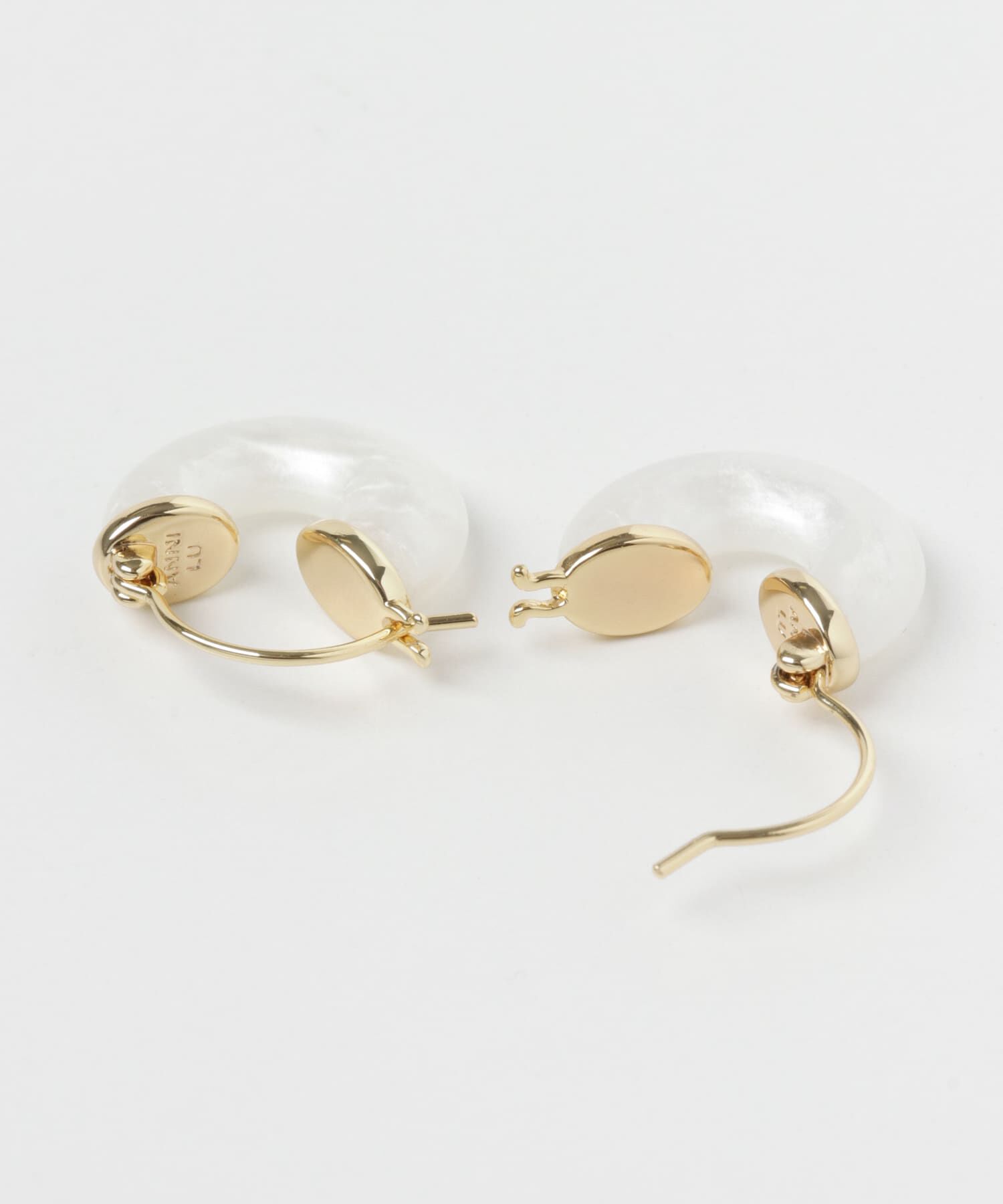 URBAN RESEARCH「ANNI LU　Petit White Swell Hoop」|ピアス|