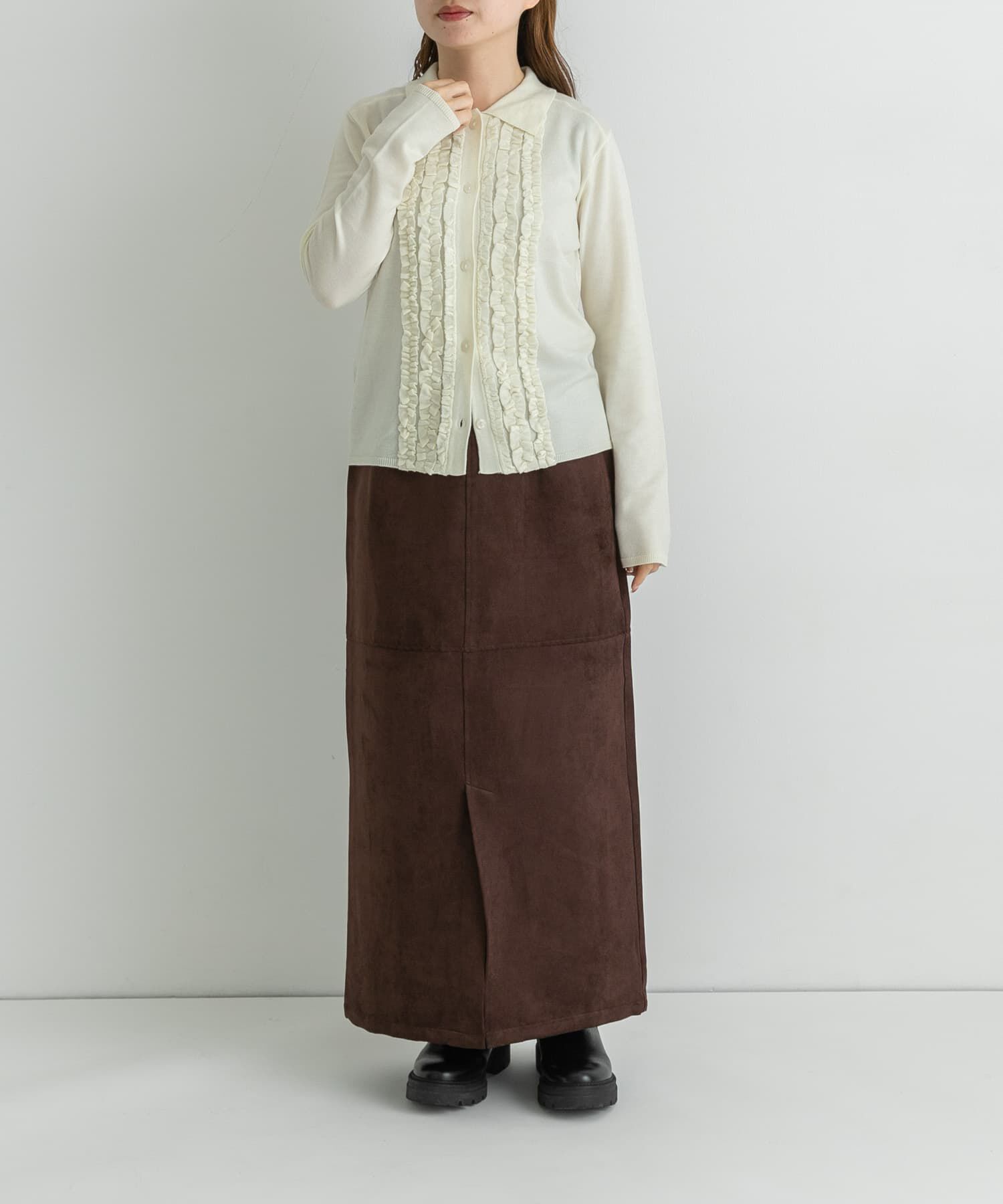 Sonny Label 「フェイクスウェードスカート」|スカート|