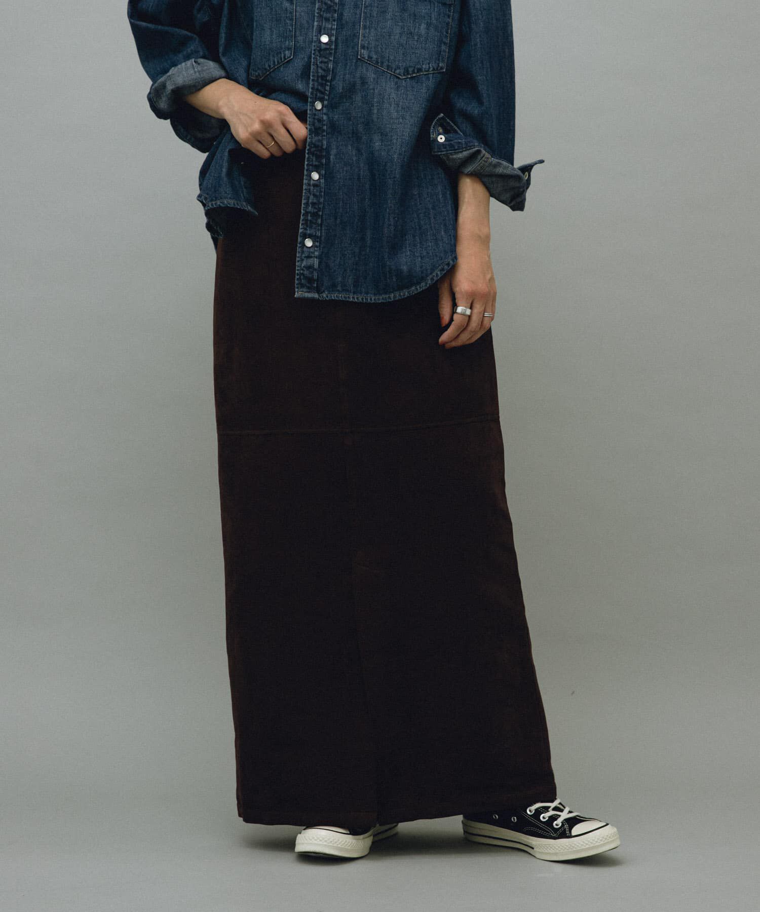 Sonny Label 「フェイクスウェードスカート」|スカート|