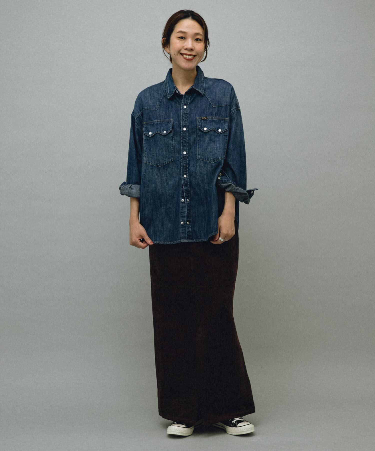 Sonny Label 「フェイクスウェードスカート」|スカート|