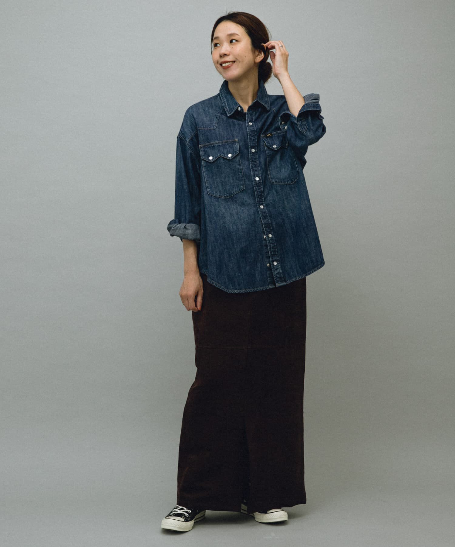 Sonny Label 「フェイクスウェードスカート」|スカート|