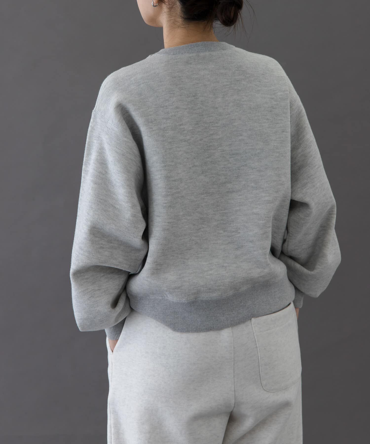 URBAN RESEARCH DOORS「FORK&SPOON　エンブロイダリーロゴニットプルオーバー」|ニット・セーター|