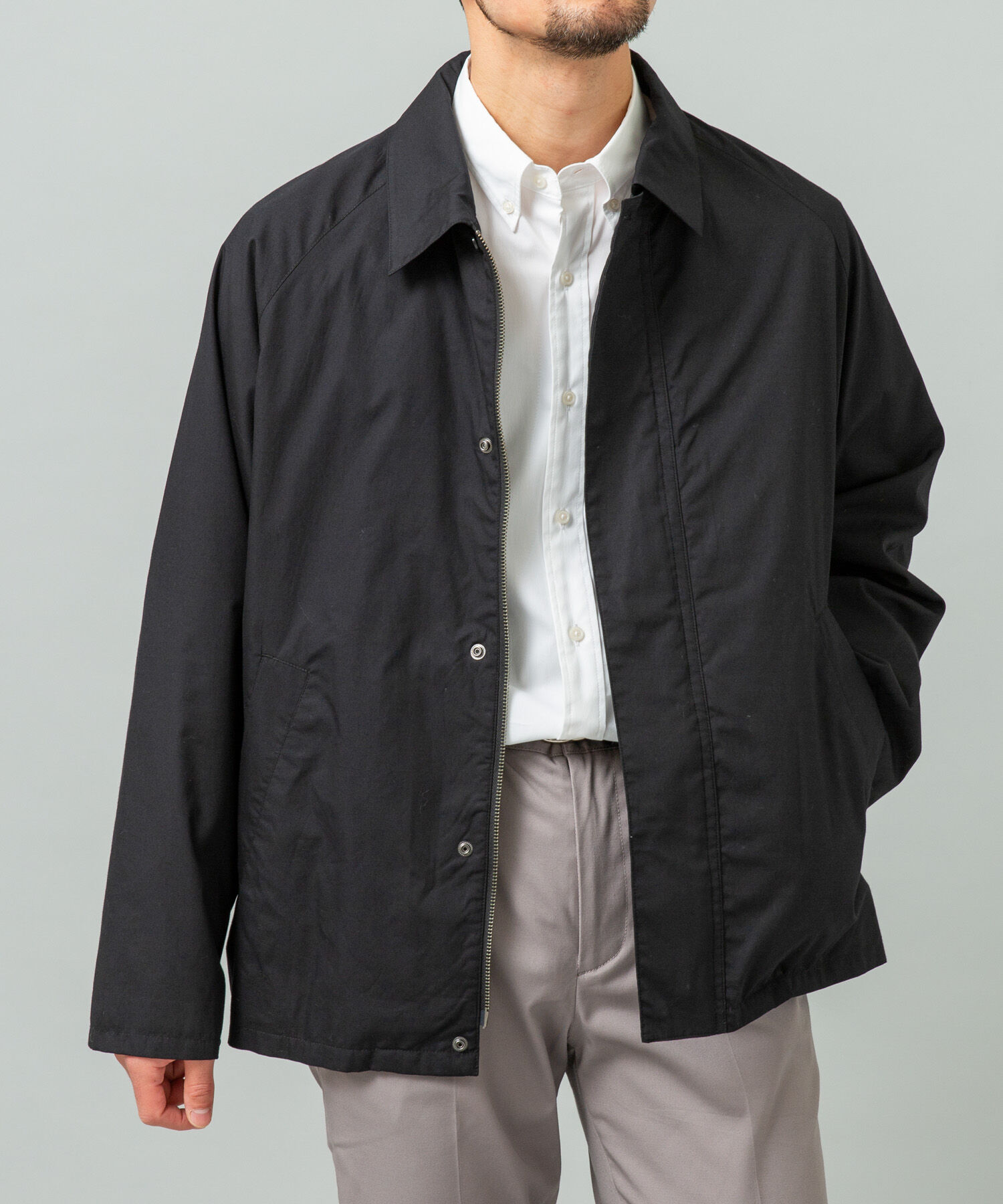 URBAN RESEARCH ROSSO「『撥水』タイプライターブルゾン」|ブルゾン・スタジャン|