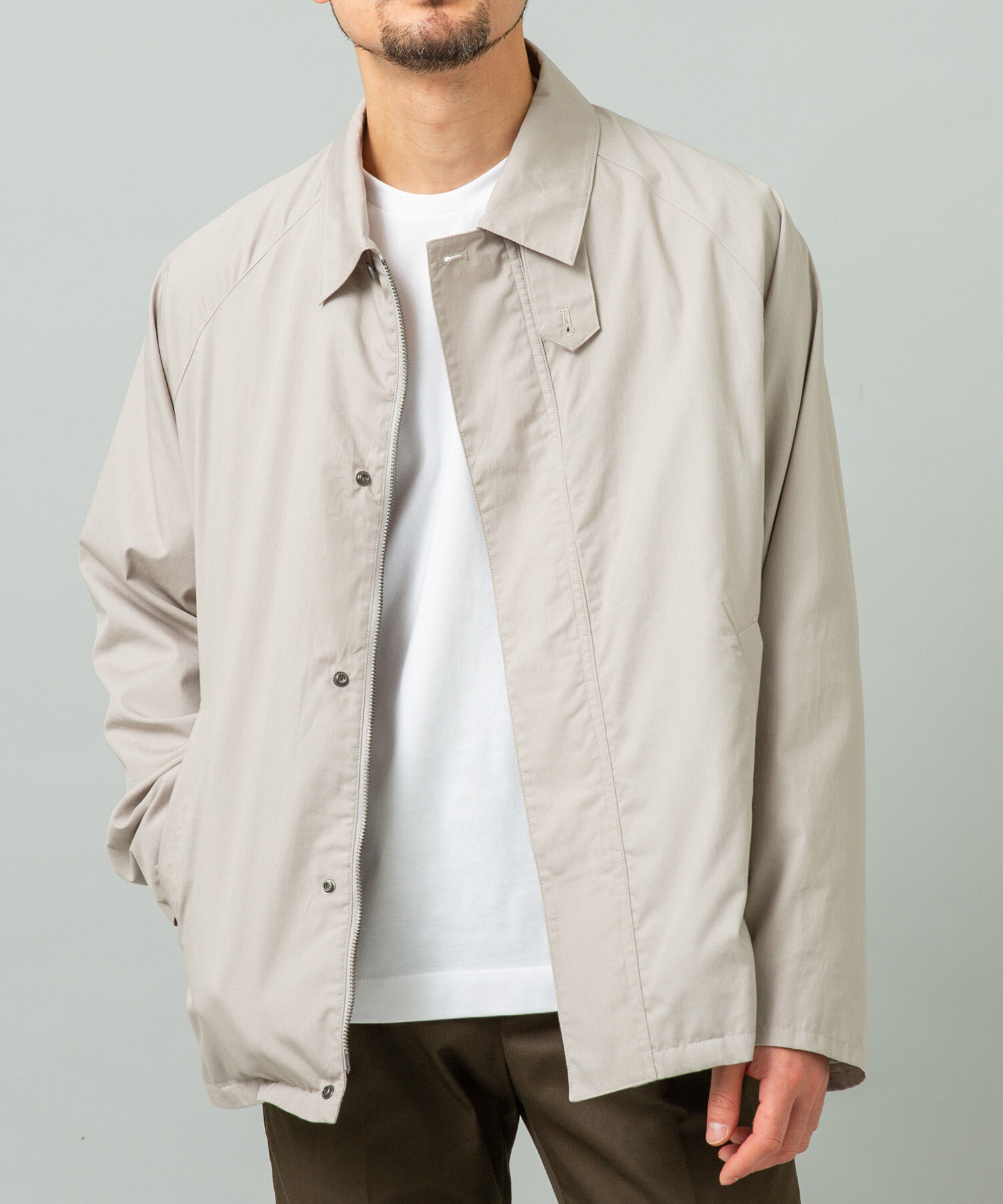 URBAN RESEARCH ROSSO「『撥水』タイプライターブルゾン」|ブルゾン・スタジャン|