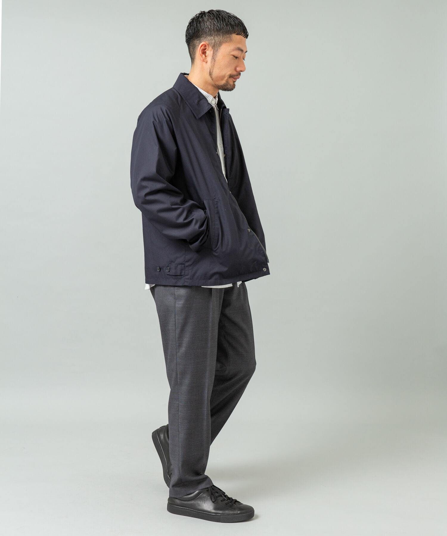 URBAN RESEARCH ROSSO「『撥水』タイプライターブルゾン」|ブルゾン・スタジャン|