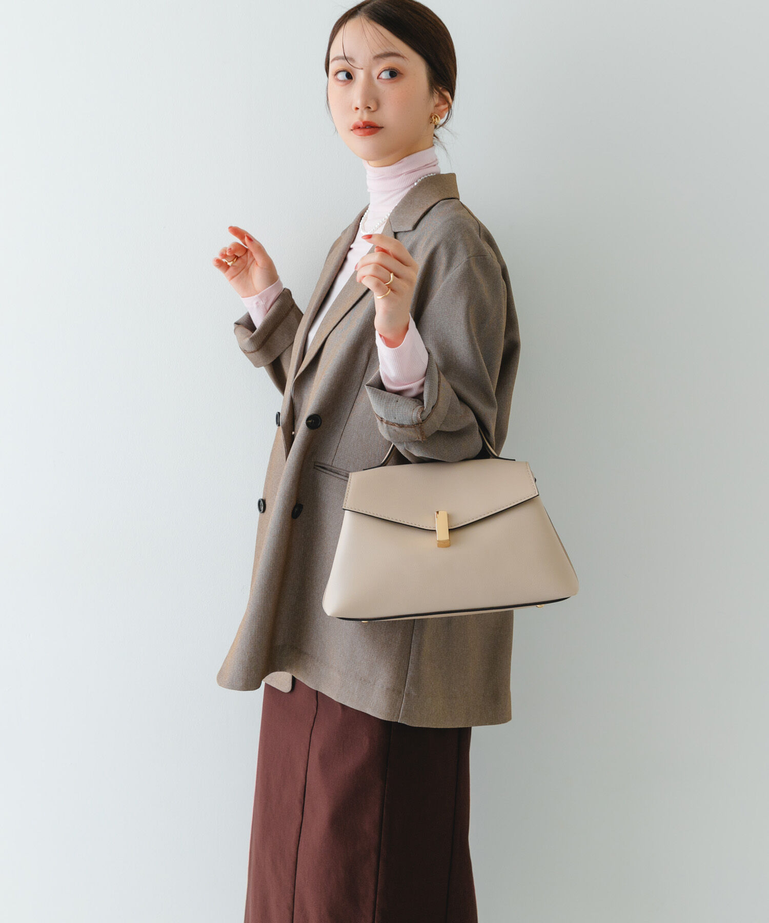 RODE SKO「フラップワンハンドルバッグ」|ハンドバッグ|