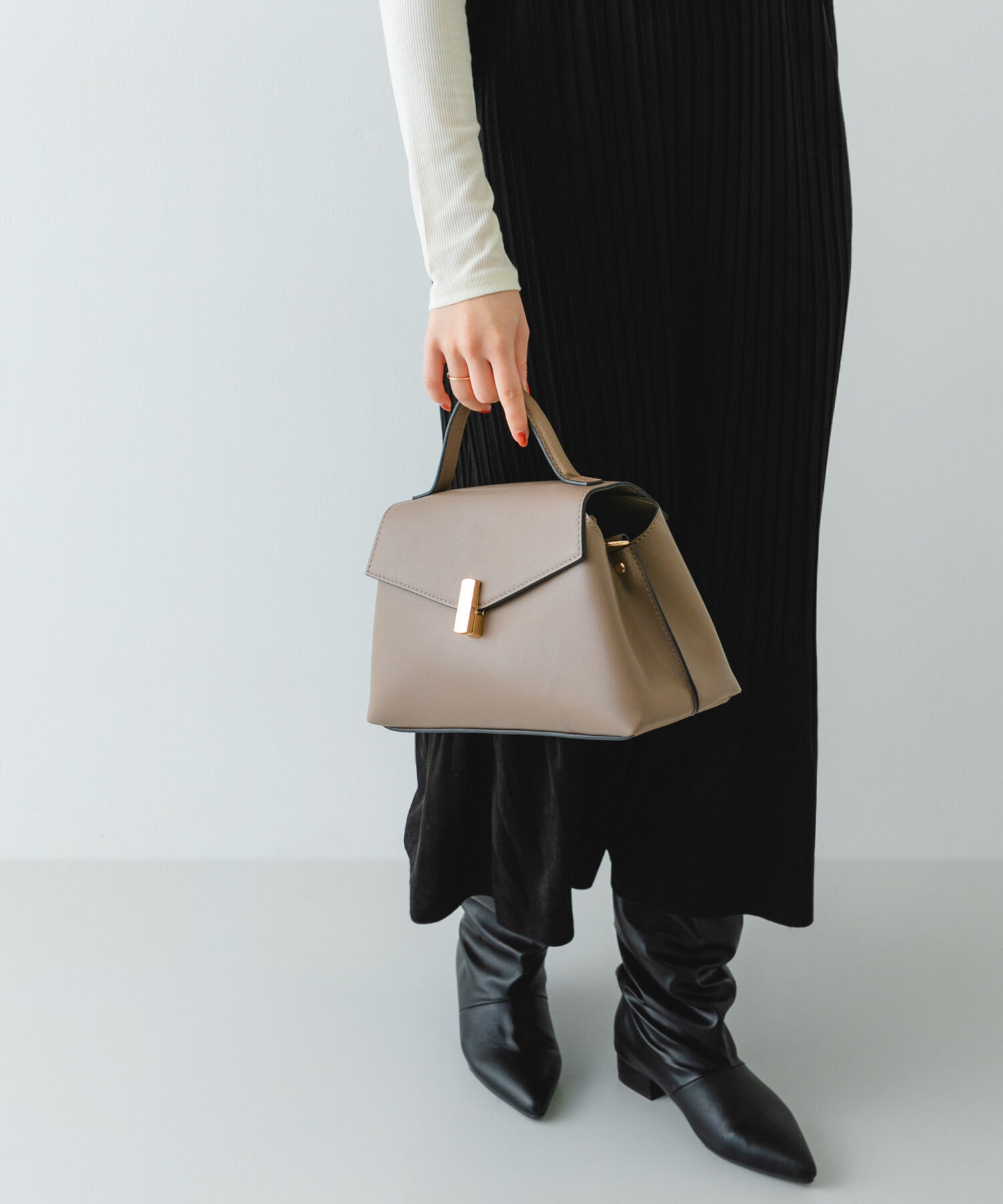 RODE SKO「フラップワンハンドルバッグ」|ハンドバッグ|