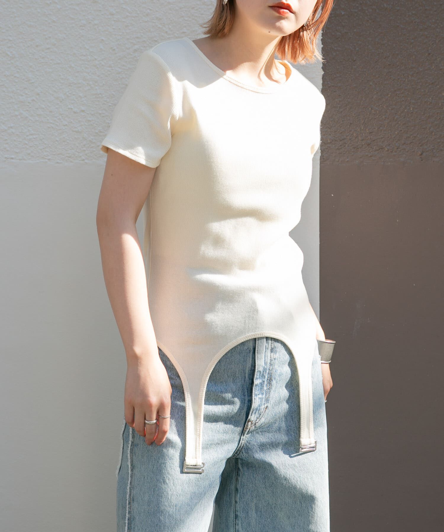  「ガーターベルトTEE」|Tシャツ・カットソー|