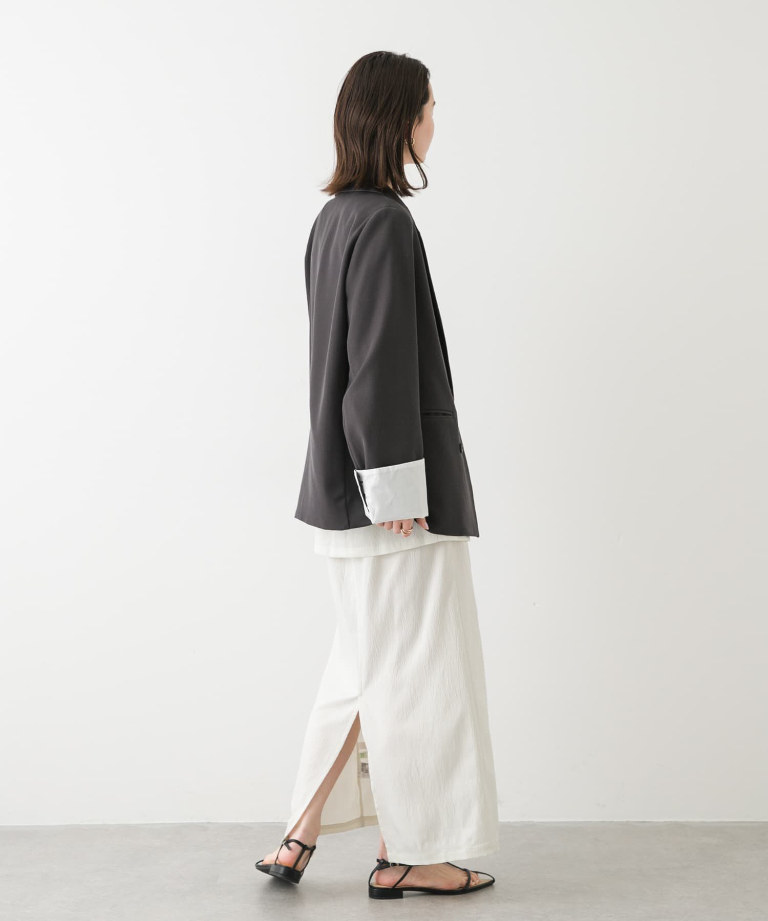 SENSE OF PLACE by URBAN RESEARCH「ギャザーポケットレイヤードスカート」|スカート|