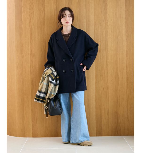  「ウールオーバーチェスターハーフコート」|チェスターコート|