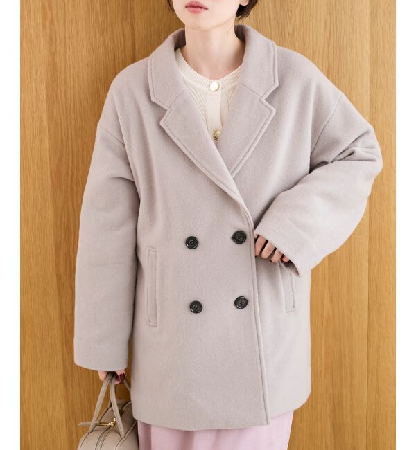  「ウールオーバーチェスターハーフコート」|チェスターコート|