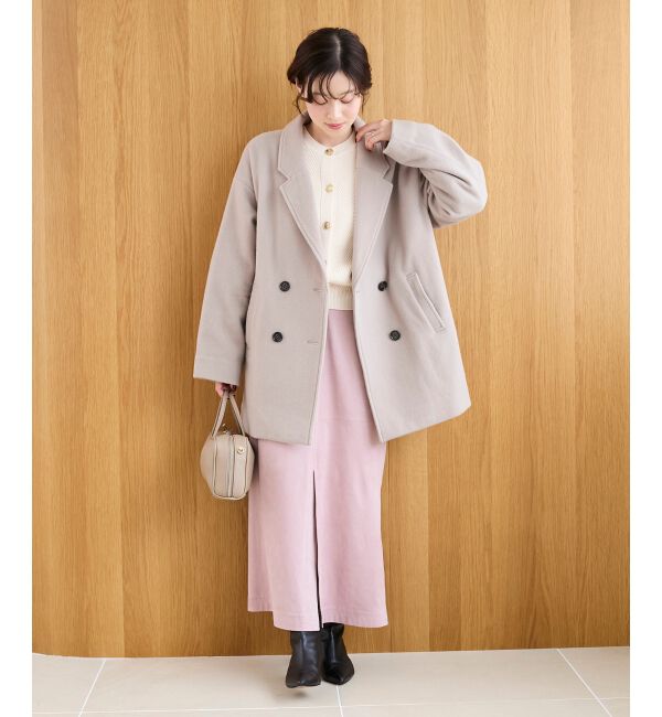  「ウールオーバーチェスターハーフコート」|チェスターコート|