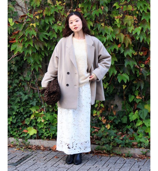  「ウールオーバーチェスターハーフコート」|チェスターコート|