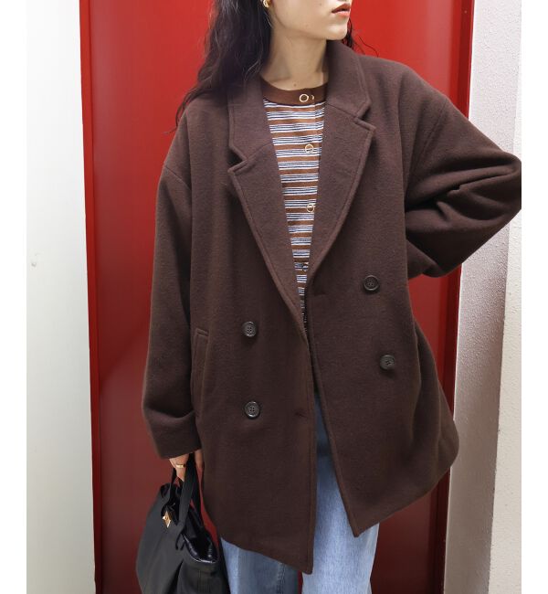  「ウールオーバーチェスターハーフコート」|チェスターコート|