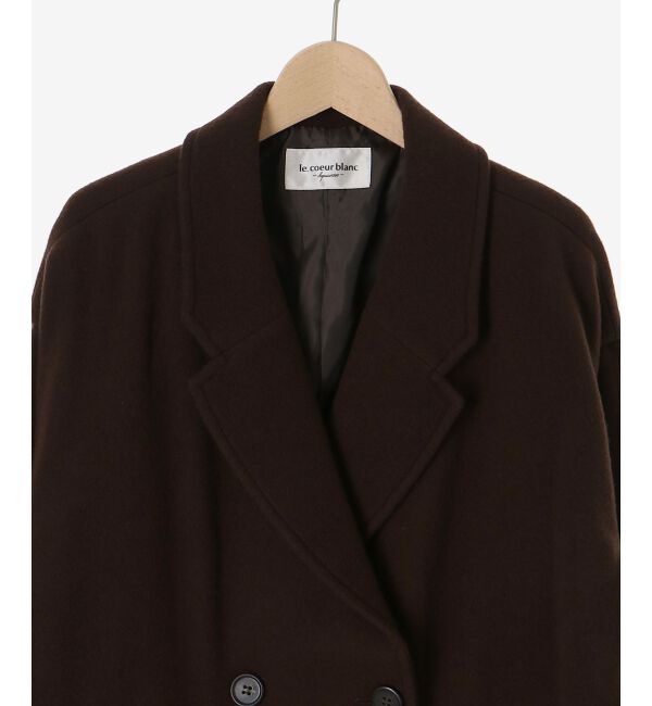  「ウールオーバーチェスターハーフコート」|チェスターコート|