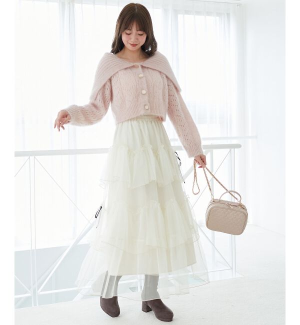  「ハートキルティングスクエアバッグ」|ショルダー・メッセンジャー|