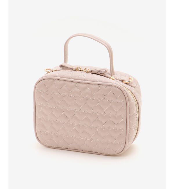  「ハートキルティングスクエアバッグ」|ショルダー・メッセンジャー|