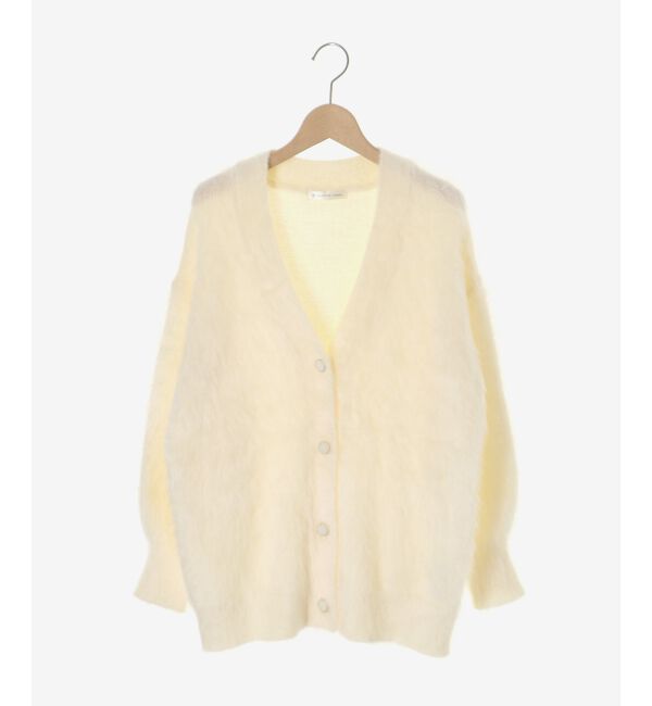  「キラメキシャギーミディカーディガン」|カーディガン|