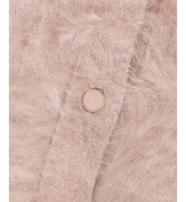  「キラメキシャギーミディカーディガン」|カーディガン|