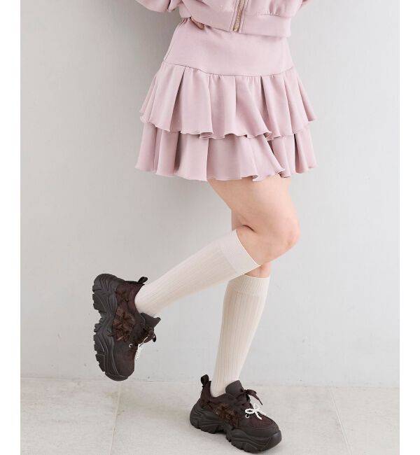  「&infin;キラキララインストーンスカパン」|スカート|