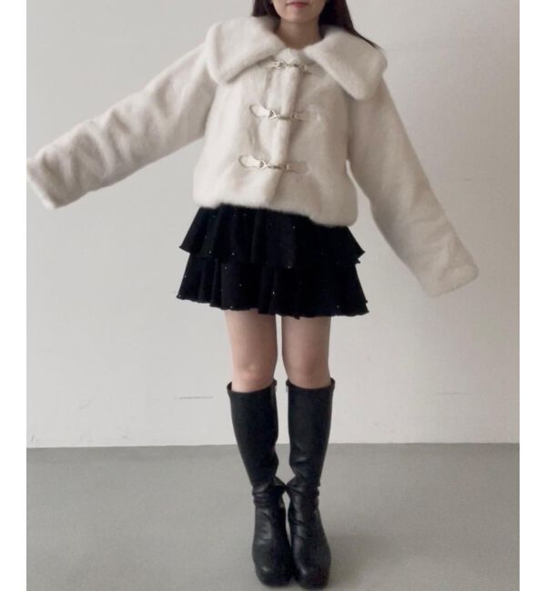  「&infin;キラキララインストーンスカパン」|スカート|